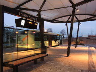 Busumsteigepunkt Arnstadt, Bild: Torsten Müller
