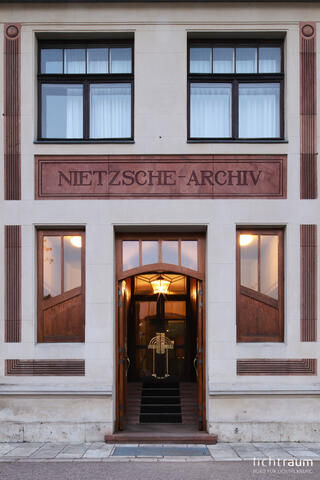 Eingangsbereich des Nietzsche-Archivs